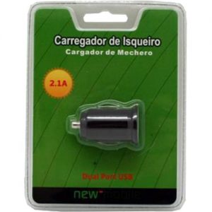 New Mobile Carregador de Isqueiro Dual USB